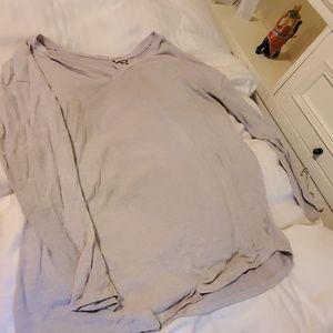 Sweater/ long sleeve shirt light pink